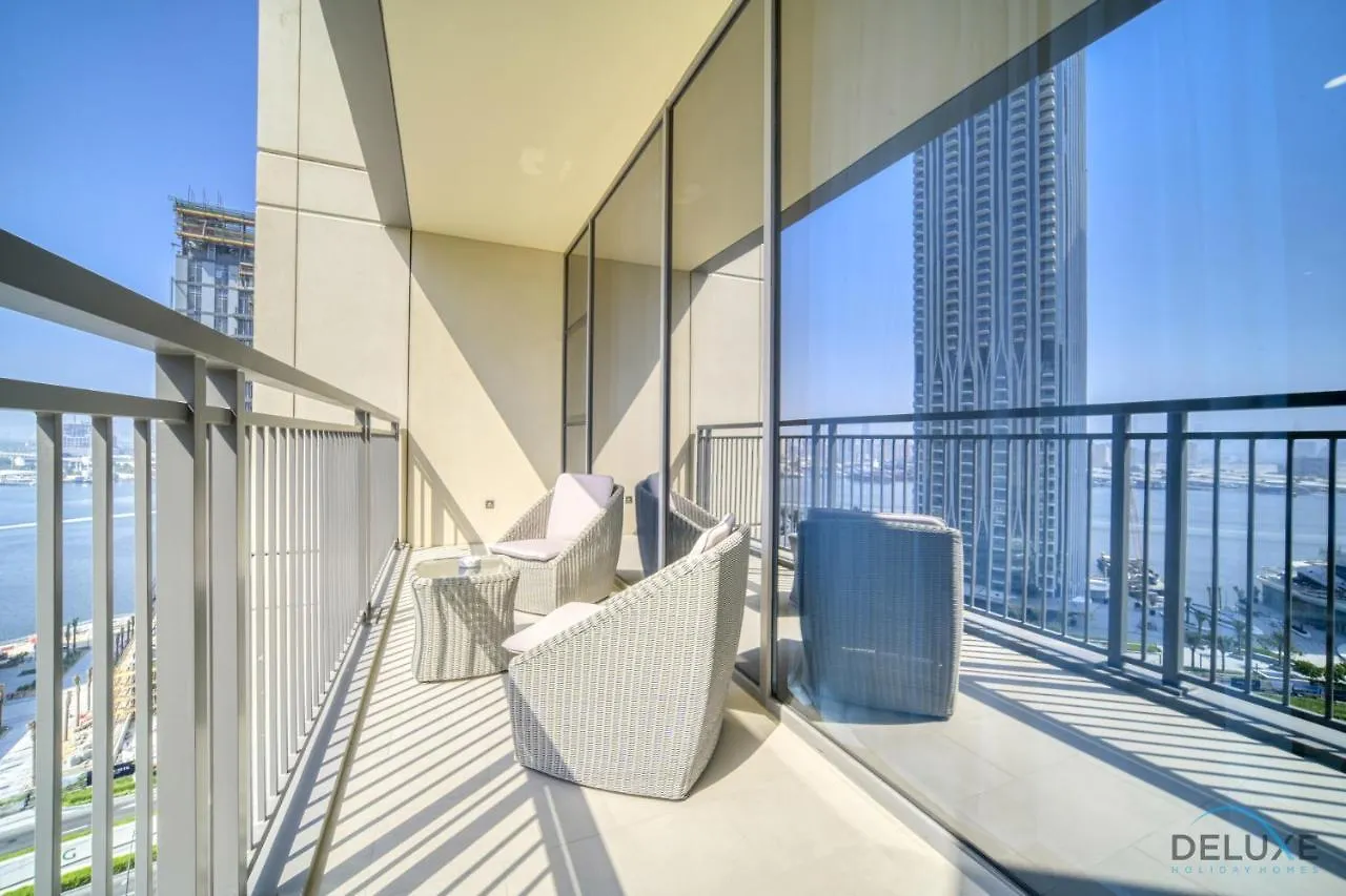 Peaceful 1Br At Creek Rise Tower 2 Dubai Creek Harbour By Deluxe Holiday Homes 아랍에미리트